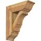 Ekena Millwork Balboa Traditional Rough Sawn Bracket w/ Offset Brace, Western Red Cedar, 8"W x 22"D x 26"H BKT0806X22X26BOA01RWR - alternate 1